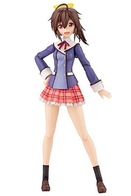 Kotobukiya (KOTOBUKIYA) Gennai Ao (Wakaba Girls' High School, Winter Uniform) from "Sousai Shojo Teien" 1/10 Scale Plastic Model JK004, Approximately