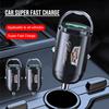 Car Fast Charger USB Type-C Charging Adapter Accessories For Cadillac XT5 XTS CTS BLS SLS DTS SRX Escalade Tiburon Deville