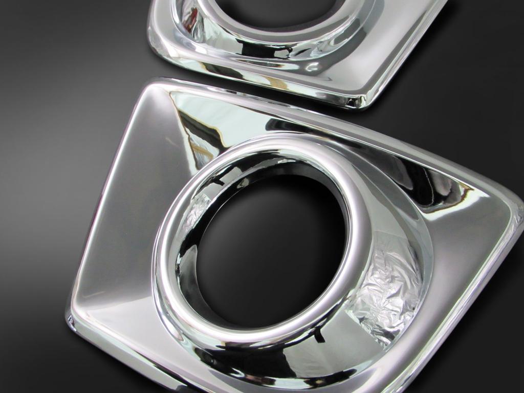 BRIGHTZ Chrome Fog Light Covers for Alto Turbo RS HA36S Compatible with HA and 36 Alto Turbo RS [FOG-COV-054] HA36, A36, (Product Code 23643)
