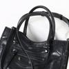2025 New Fashionable Style Top Layer Cowhide Casual Rivet Niche Korean Version Crossbody Bag High-end Feeling Motorcycle