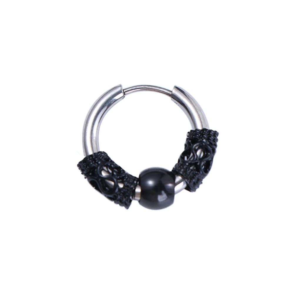 Ins Light Luxury Circle Earrings High-end Exaggerated Hoop Earrings Prevent Allergy Copper Ear Buckle Unisex