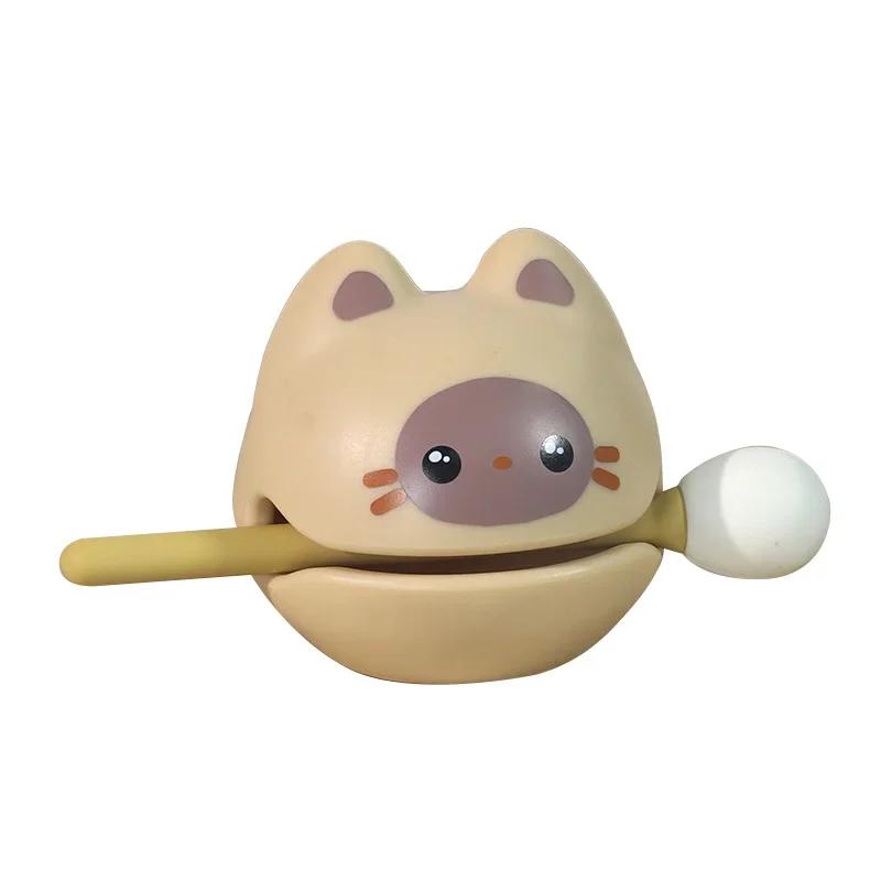 Small Wooden Fish Figurine New Office Desk Cute and Laid-back Wooden Fish Small Gift for Soothing Emotionsthe Desktop Decoration