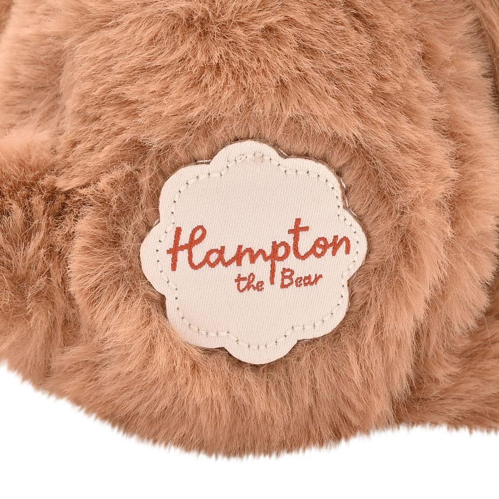 Hampton The Plush Long Leg Dark Brown Teddy Bear 30 Cm