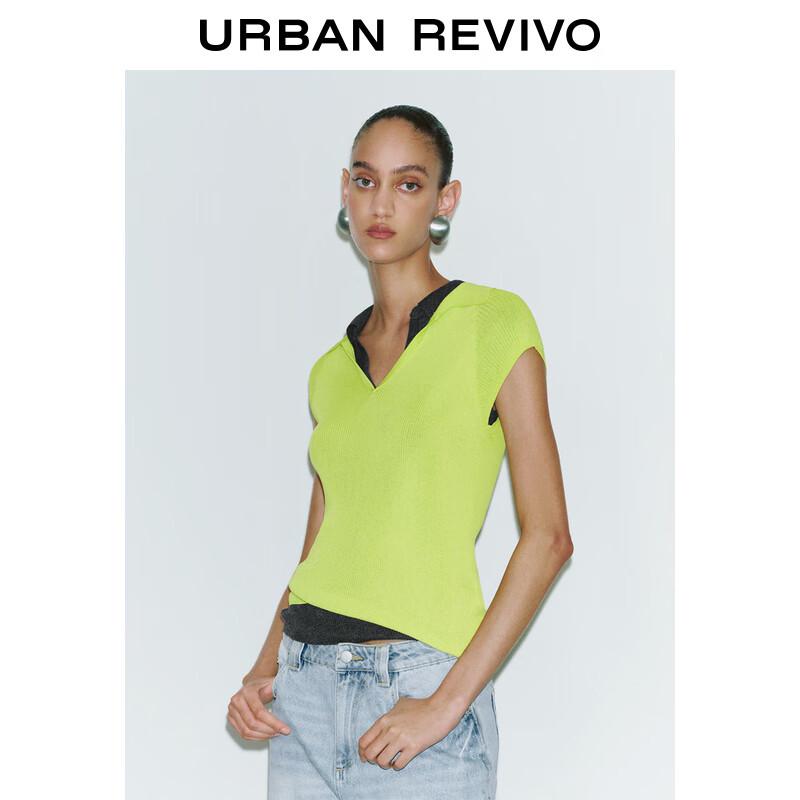 

UR Women s V-neck Short Sleeve Knit Top XS