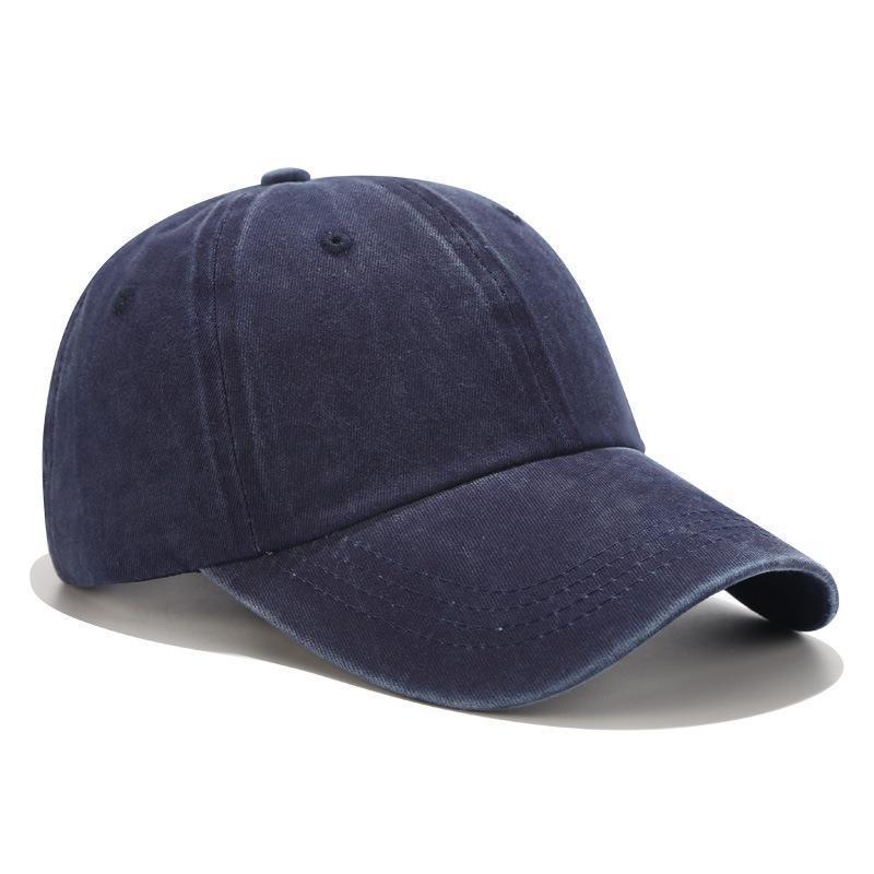 Unisex Washed Cotton Duckbill Hat: Sun Protection & Custom Logo for Team Building & Tourism.