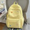 Schoolbag Fashion Ins Korean Students High Value Bow Embroidery Fresh Load Reduction Large Capacity Backpack Backpack