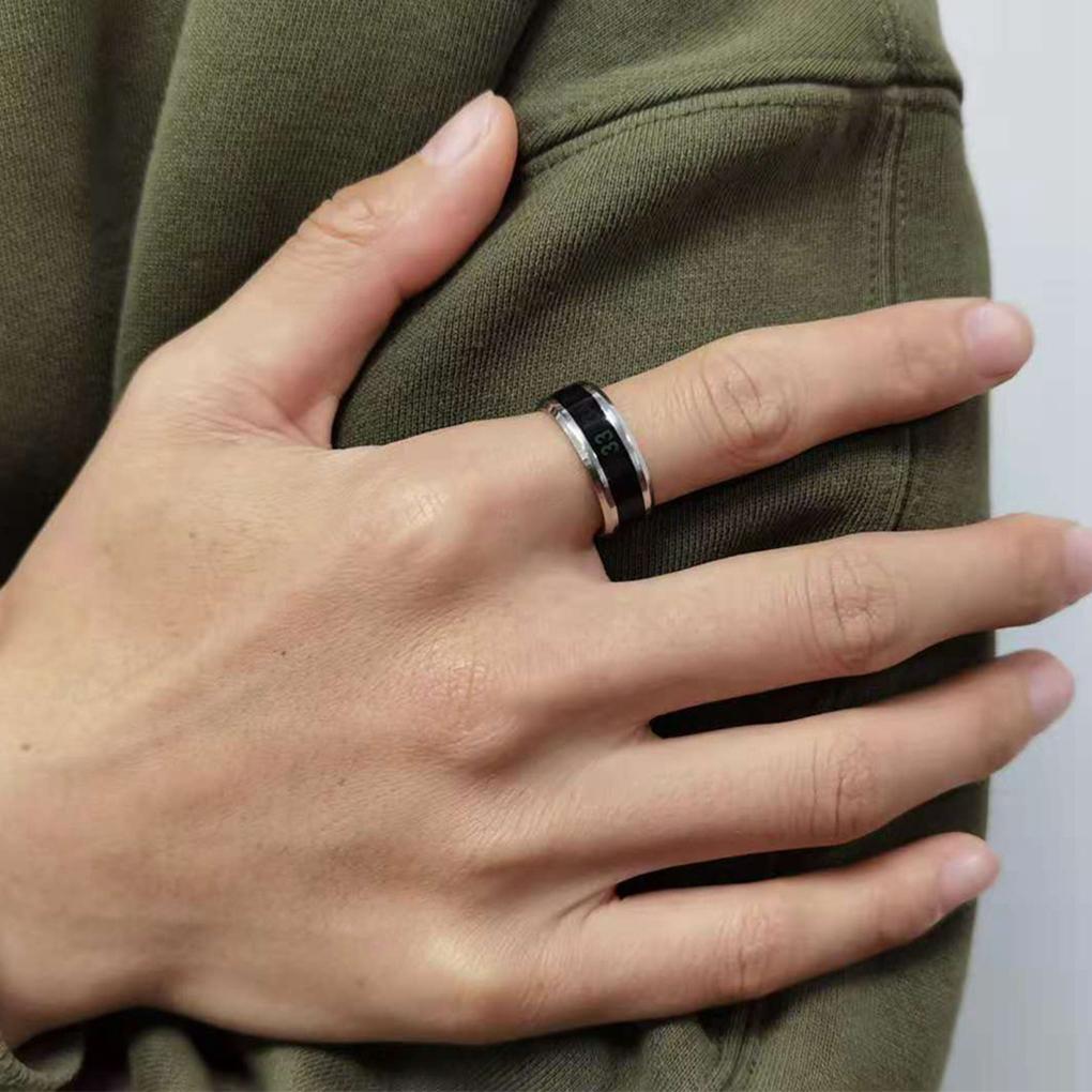 Temperature Ring Cool Fashionable Band Rings Wedding Gifts Magic Women Jewelry Finger Charm Men Emotional