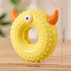 Dog Molar Toy Food Grade Silicone TPR Cute Little Monster Dog Tooth Cleaning Interactive Bite Resistant Sound Toy Pet Supplies