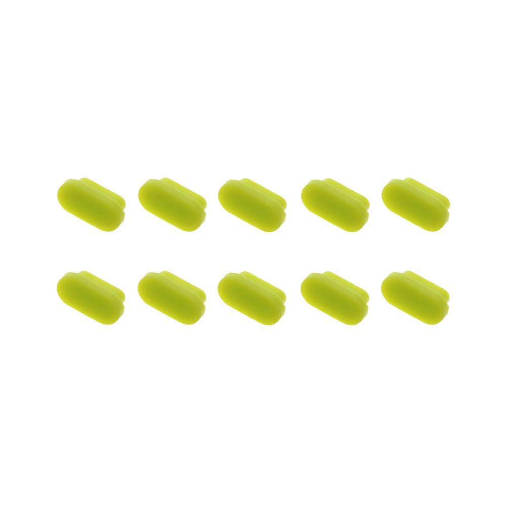 Silicone world 10PCS Silicone Type-C Dust Plug USB Charging Port Protector for Samsung Huawei Smart Phone Accessories Dust Plug