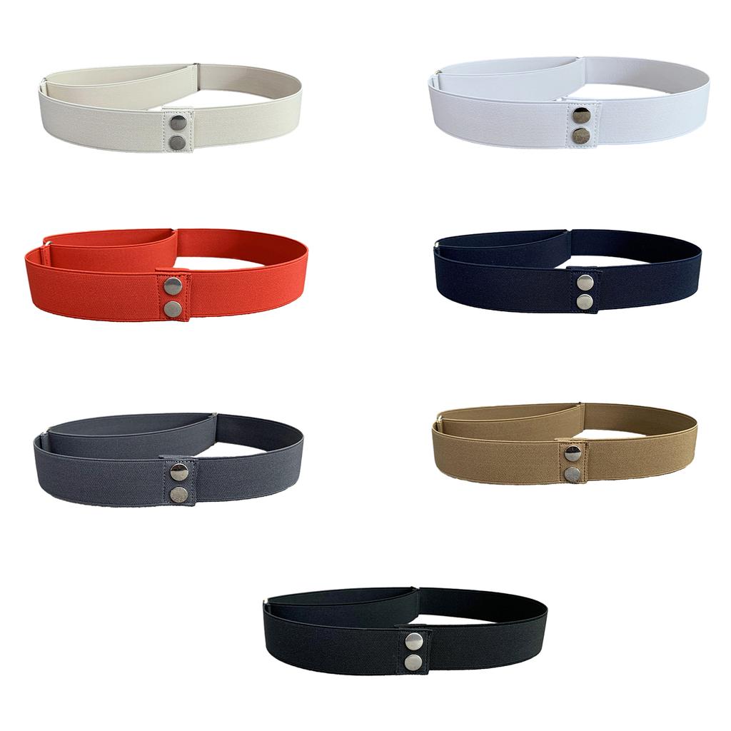 Fashion Elastic Corset Belt for Dress Pants Lady Waistbelt Casual Waistband Adjustable Waiststrap Belt for Jeans Skirt