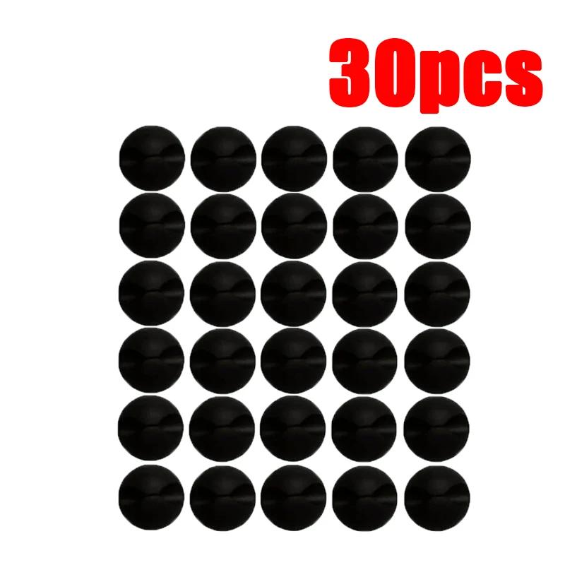 Mini Silicone Cable Organizer Car Wire Clip Ties Wire Storage Home Office Computer Cell Phone USB Cable Holders Auto Accessories