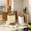 Large Capacity Cutting Board Holder Anti-slip Cutter Holder Utensil Chopstick Holder  Countertop
