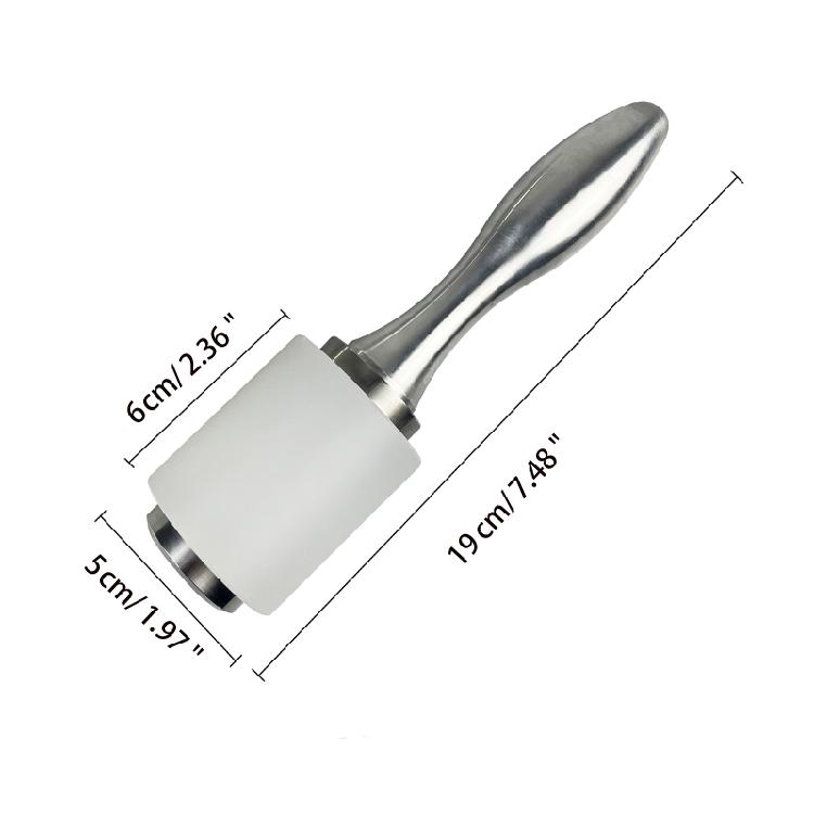 Creative Leather Craft Hammer Metal Handle Nylon Mallet Household Utility Ga
