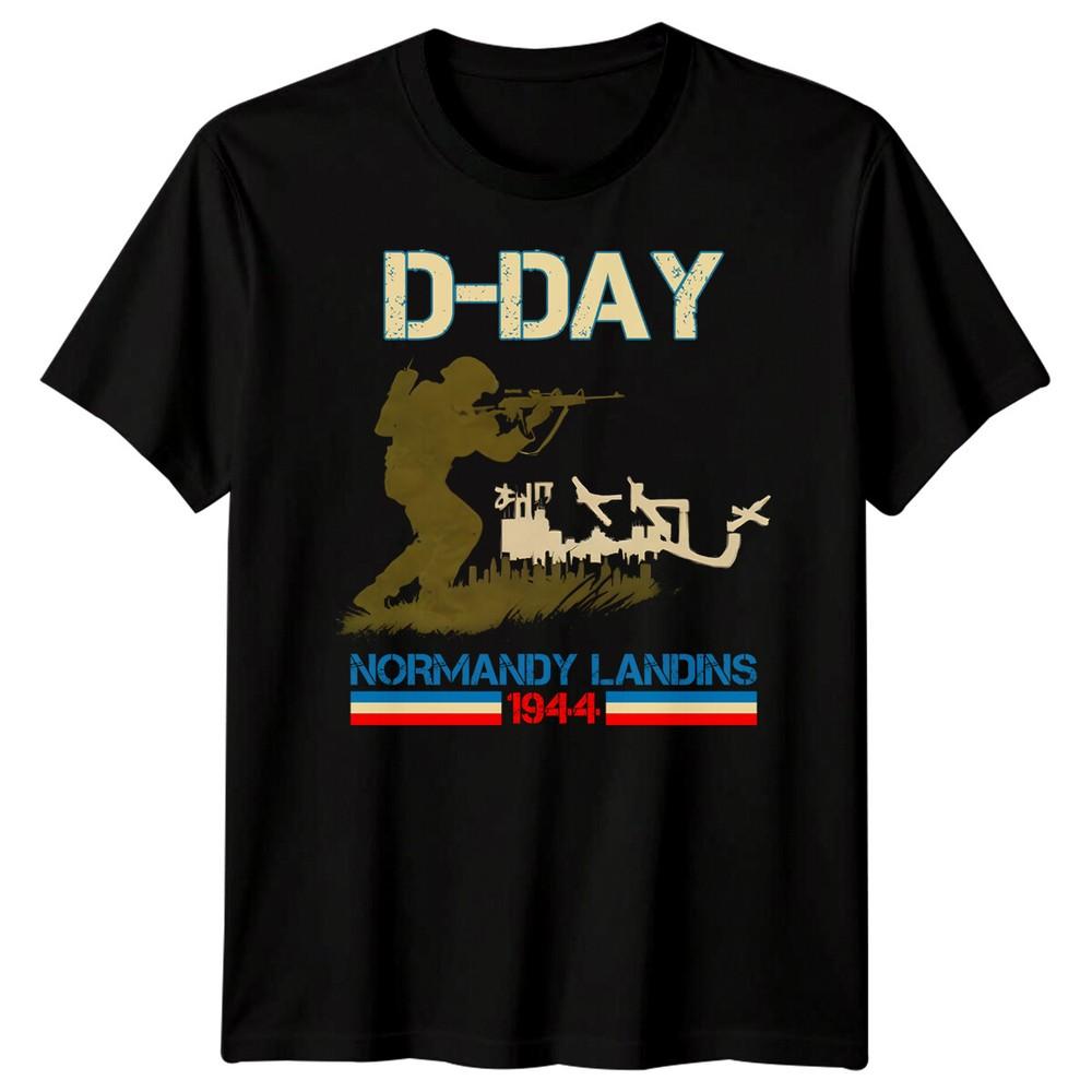 Family Soldier D-Day T-Shirt Tee 1944 World War II Normandy Military History #DD