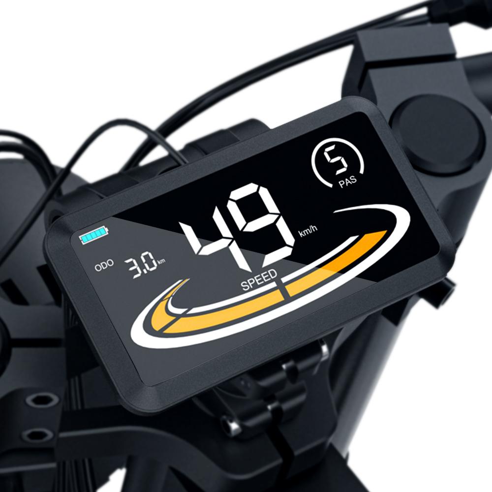 Vélo Électrique COSWHEEL GT20 pour Adultes Moteur Nominal 1000W Pic 1500W Batterie Certifiée 48V25AH Couple 80Nm pour Randonnées Tout-Terrain Longue Distance