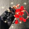 New Furry Crystal Rhinestone Phone Chain for Women, Wrist Hanging Decoration, Autumn and Winter Plush Phone Chain, Short Style Wholesale