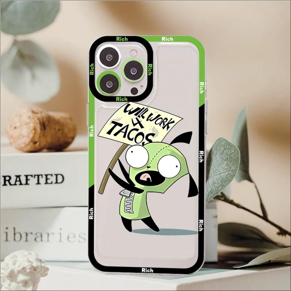 Invader Zim Phone Case For IPhone 14 13 12 11 Pro Max XS X XR SE 2020 6 7 8 Plus Mini Protective Cover