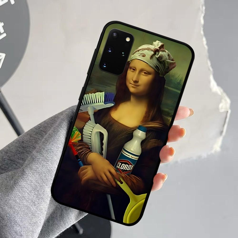 Mona Lisa Phone Case For Samsung S 9 10 20 21 22 23 30 23 24 Plus Lite Ultra FE S10lite Fundas