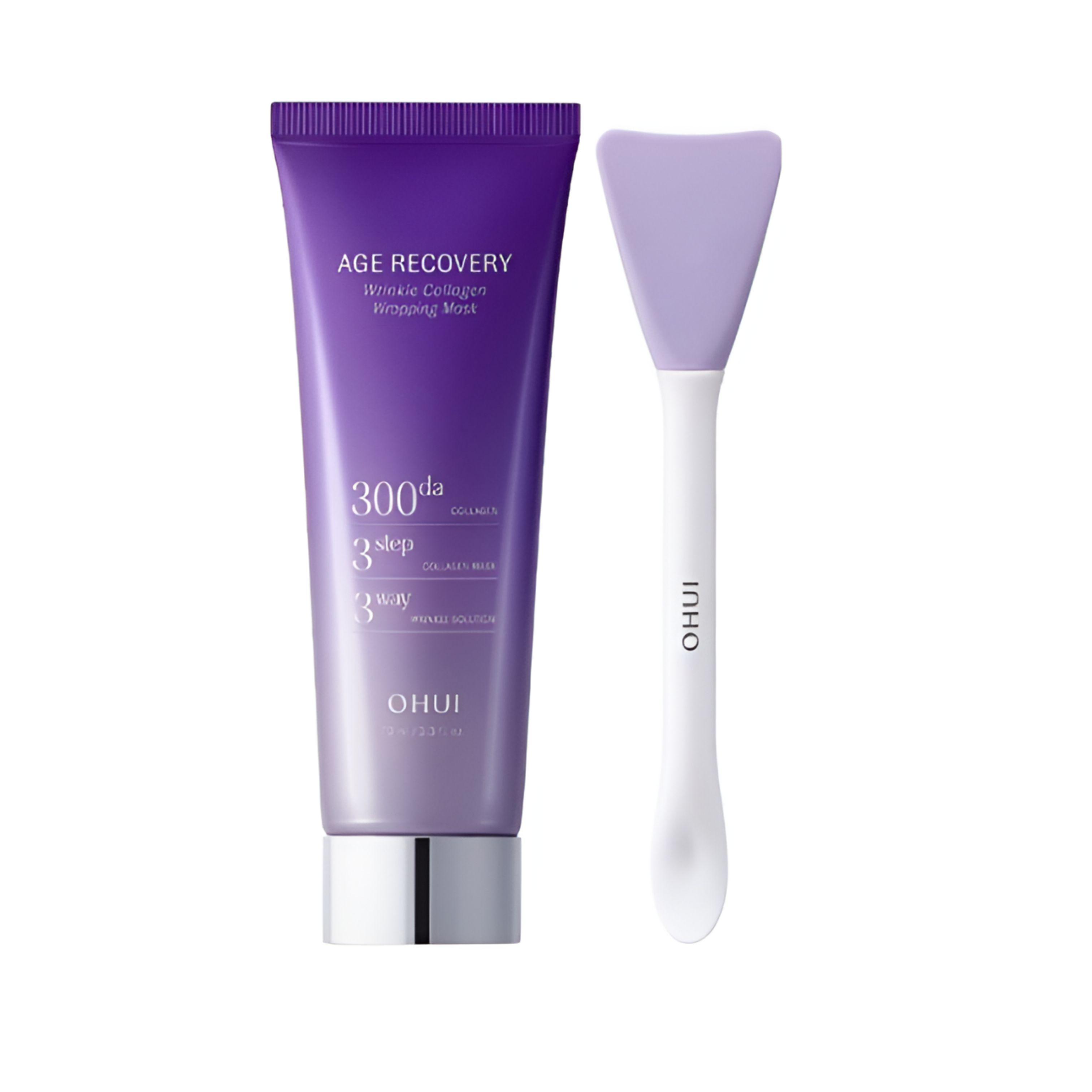 O HUI Age Recovery Wrinkle Collagen Wrapping Mask (70ml)