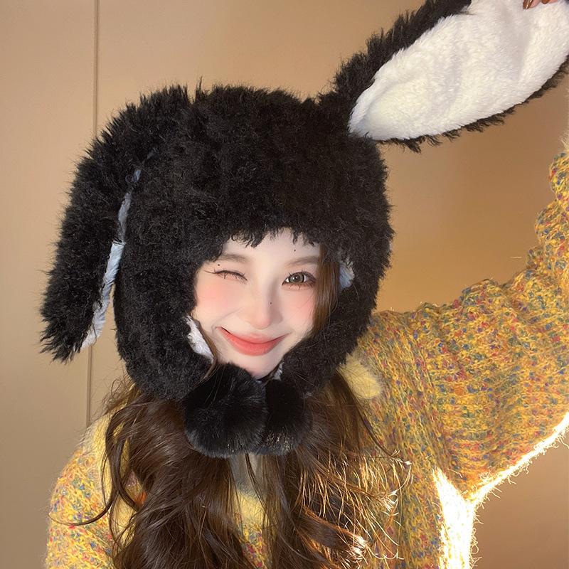 New Lei Feng hat in autumn and winter, fleece warm and windproof ear protector One size fits all
