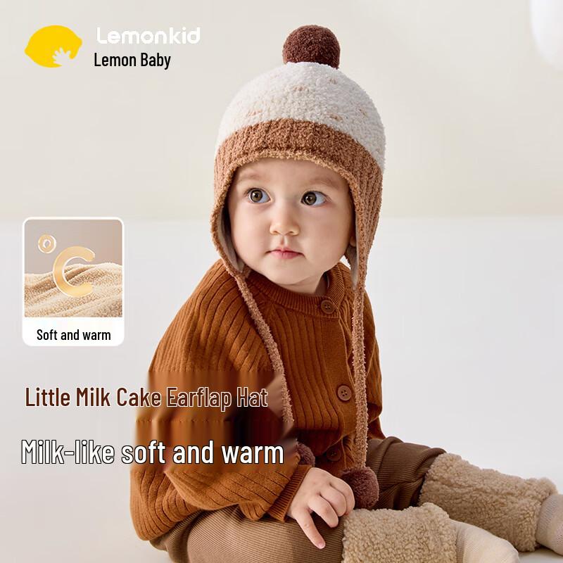 Lemon Baby Kids Winter Earmuff Hat S