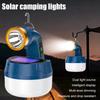 Rechargeable Portable LED Flashlight Lightweight Solar Lantern Waterproof Lantern  Wilderness