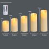 LED Swing Flame Candle: Slanted Mouth Design for Weddings, Cafes, Clubs, and Decor