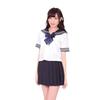 Be With Sailor Suit 3 White Navy M Size Uniform Cosplay Costume Women's