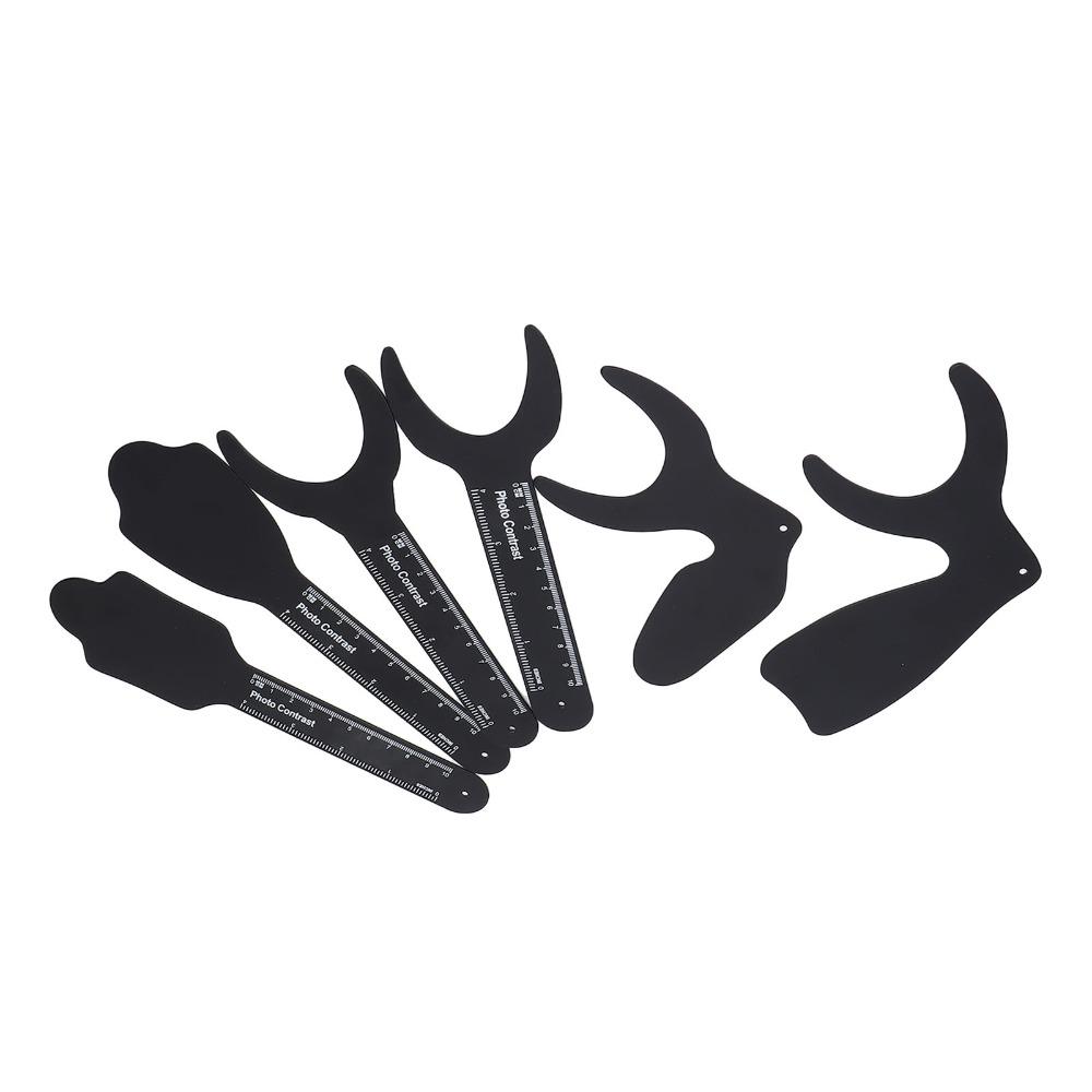 Metal Dental Photo Contrast Black Intraoral Photographic Backdrop  For Dental Photography