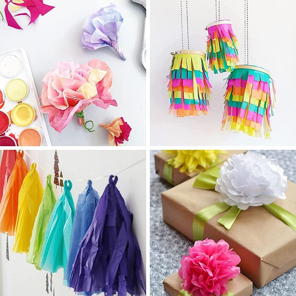 100Pcs Eco-Friendly A4/A5 Translucent Tissue Paper Gift Wrapping for Wine, Clothing, Shoes | Christmas Birthday Party Supplies