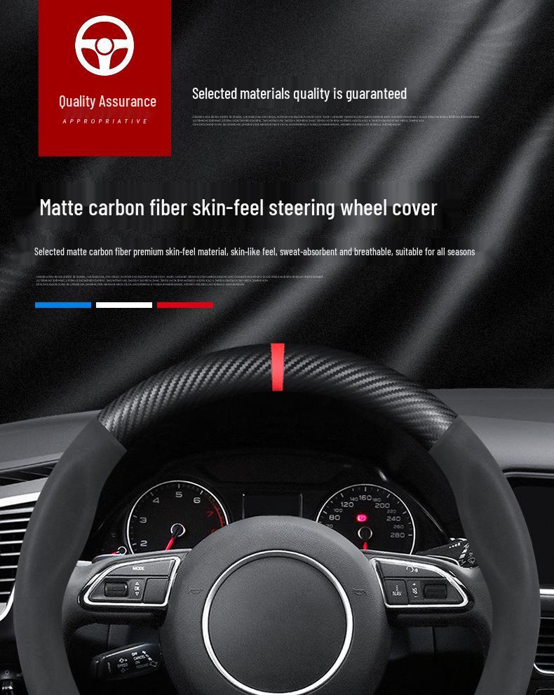 Universellt Rattöverdrag i Kolfiber för Proton- och Perodua-bilar