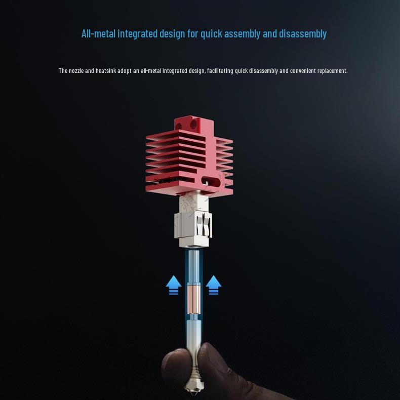 Tuozhu 4.0 Upgraded Bimetallic Nozzle Extruder Head for 3D Printers