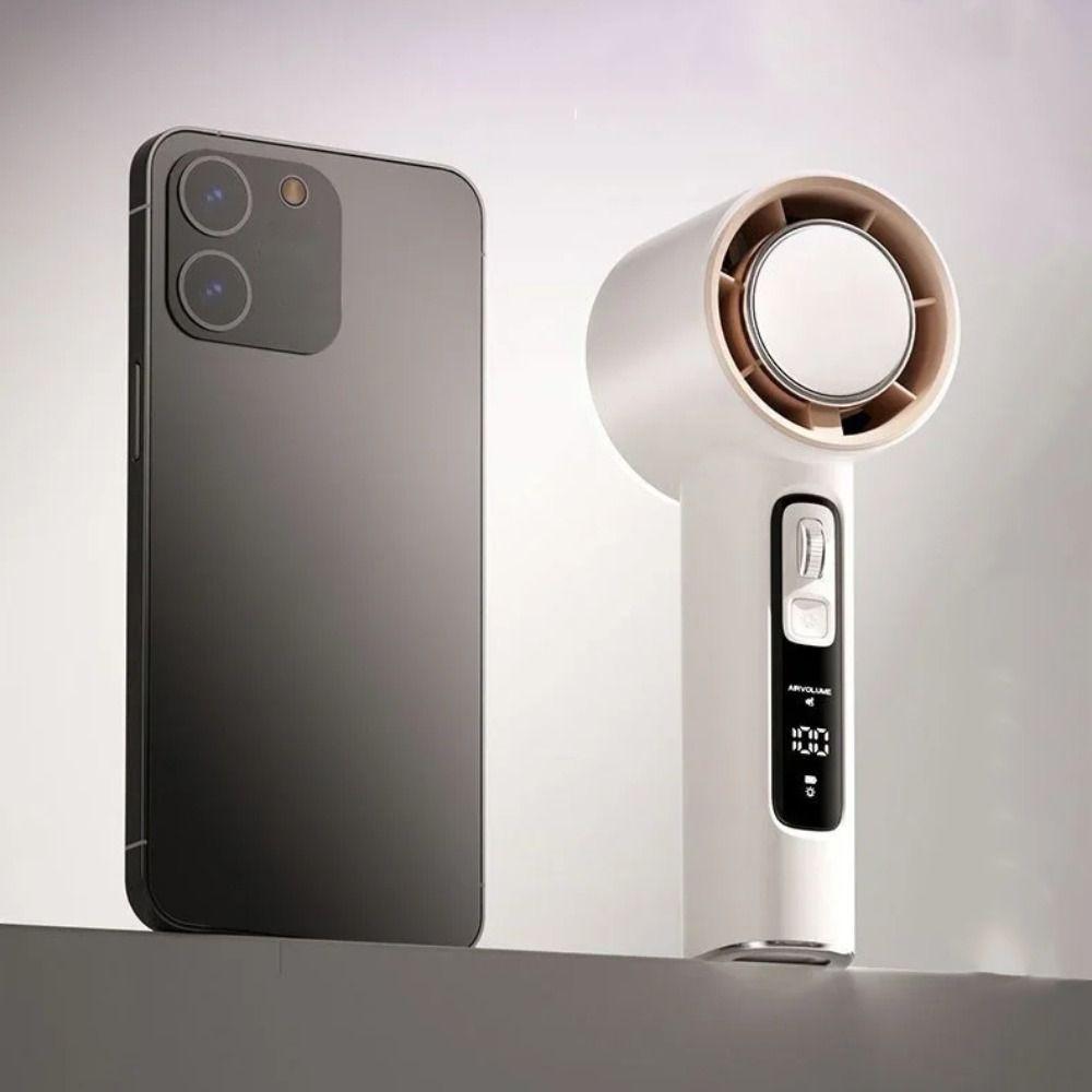 Handheld Turbo Fan Mini Handheld Rechargeable Fan USB Charging Electric Air Duster  Outdoor