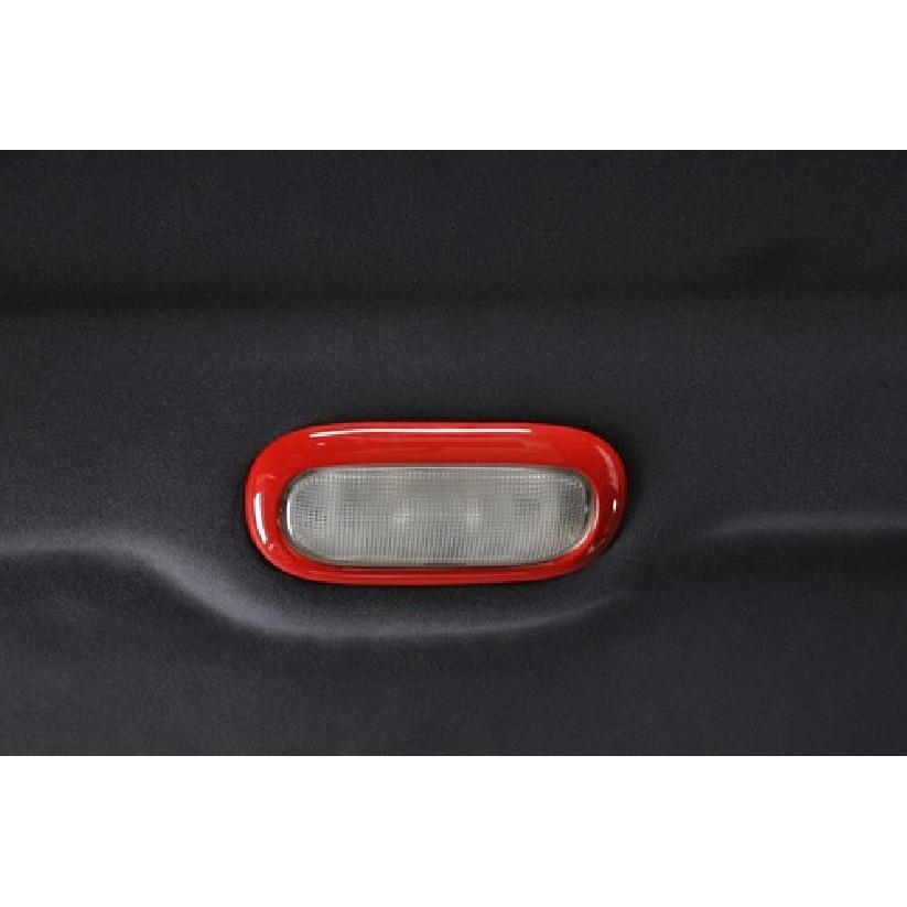 Red Rear Reading Light Lamp Cover Trim Ring For Dodge Nitro 2007-12 Accessories