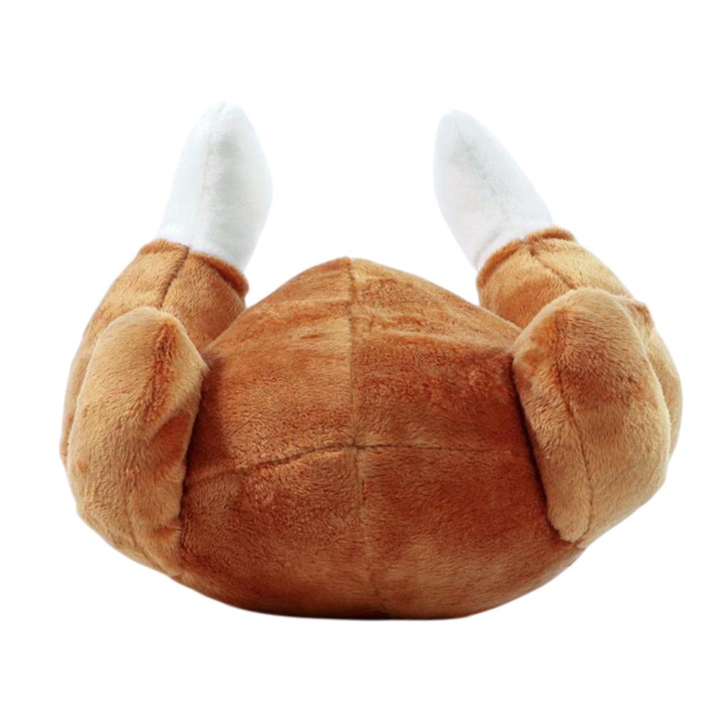 Mbw MiniFeet Chicken Plush Dog Toy