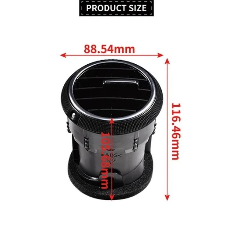 Car Front Dashboard Air Condition Vent Outlet For A3 S3 8P 2008-2012 8P0820901C Replacement Air Vent Lnstrument