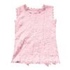 Women's Fashion Lace Patchwork Round Neck Vest