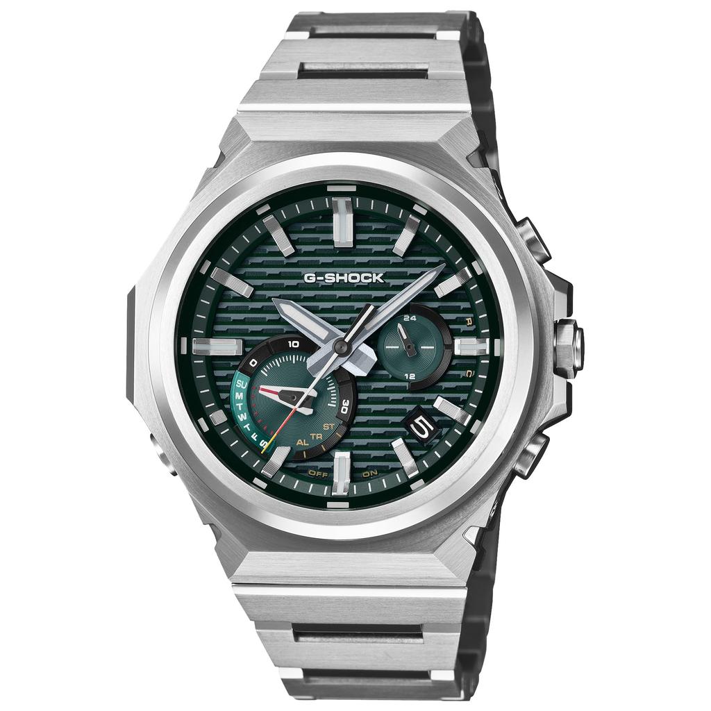 Casio Men's G-SHOCK G-STEEL Tough Solar Watch, Bluetooth, Eco-Friendly, Green (GST-B1000D-3AJF) Official Japanese Model