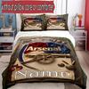 3-teiliges Bettbezug-Set (1 * Bettbezug + 2 * Kissenbezug, ohne Kern), Benutzerdefinierter Name Arsenal F.C Muster Bettwäsche Set, Heim Schlafzimmer Dekor Geschenk