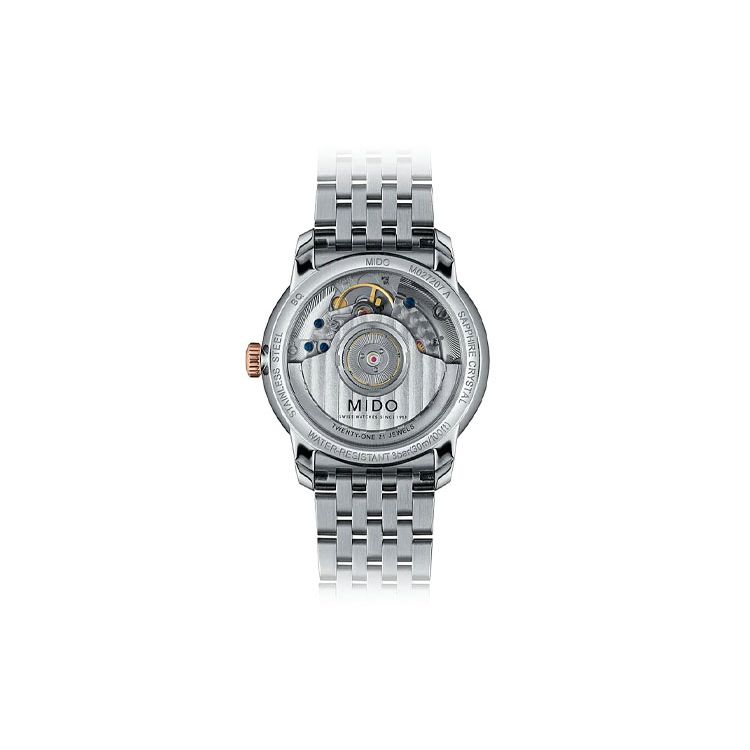 Mido Belem Celli Automatic Mechanical Movement 30m Water Resistant Watch 33mm White Dial Women watches M027.207.22.010.00
