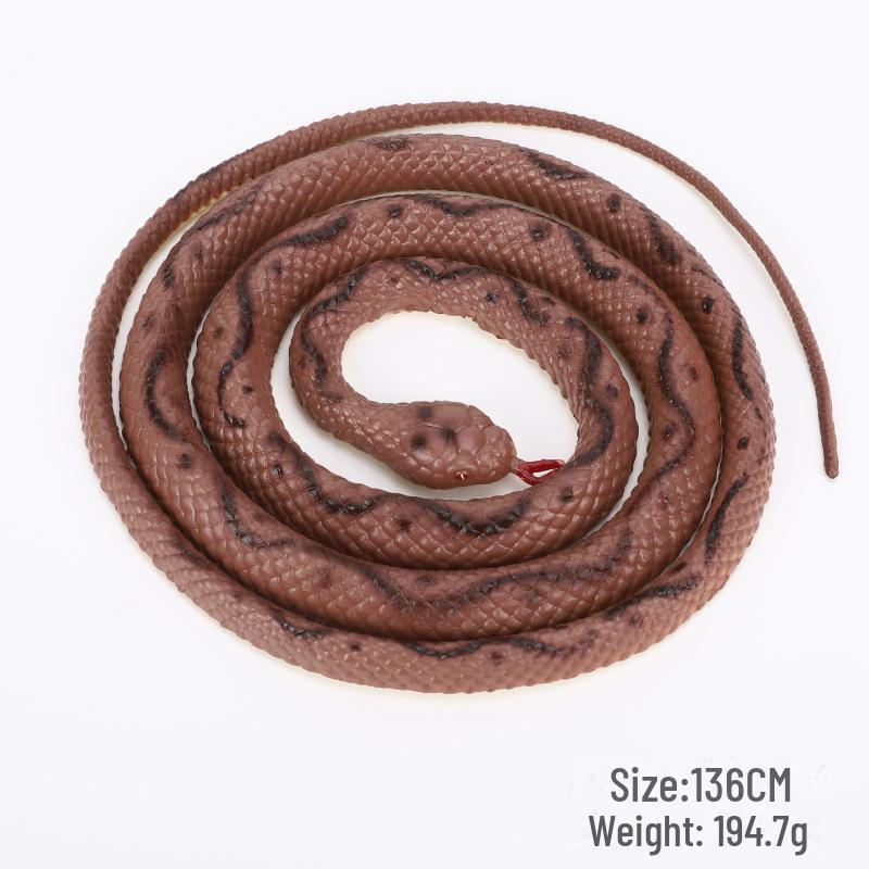 Cross-Border Snake Simulation Toy: Realistic Python Cobra Model for Kids