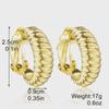 Elegant Retro Pearl Metal Ear Clips – No Piercing Needed