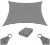 Shade sail, waterproof nylon, 3x2m, gray