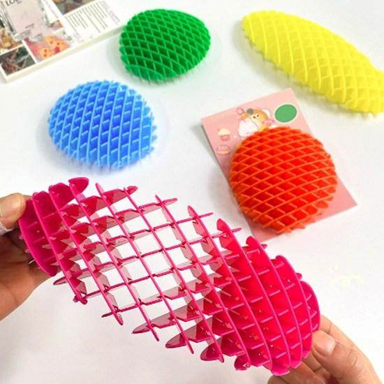BYTECH Honeycomb Fidget Toy Fidget Worm Space Worm Adult Toy, Popular Korean Game