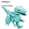 Bloques de Construcción de Dinosaurios Jurásicos Indominus Rex DIY Tamaño Grande Tyrannosaurus Figuras de Acción Modelos Juguetes para Niños Animales Regalos