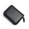 Men's and Women's Anti-Theft Accordion Card Holder with Large Capacity, Anti-Magnetic Protection, and Multi-Card Slots.