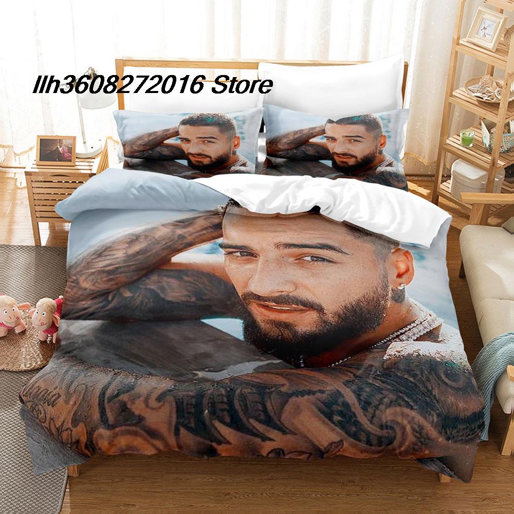 New New Maluma Bedding Set Single Twin Full Queen King Size Bed Set Aldult Bedroom Duvetcover Sets 3D Print Hip Hop Bed Sheet Se