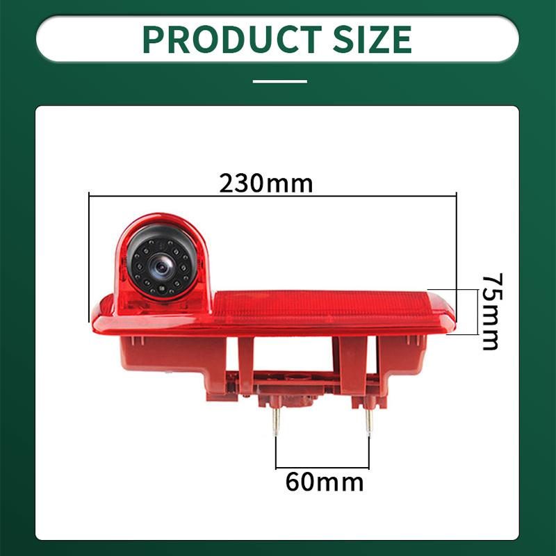 AHD Car Brake Light Rear view Reverse Camera For OPEL VIVARO 2014 RENAUL Trafic 3 Waterproof Night Vision Backup Camera