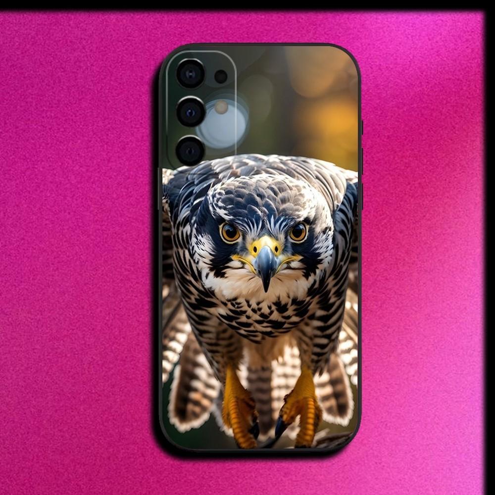 Eagle Hawk Falcon Phone Case For Samsung S25,S24,S21,S22,S23,S30,Ultra,S20,Plus,Fe,Lite,Note,10,9,5G Black Cover