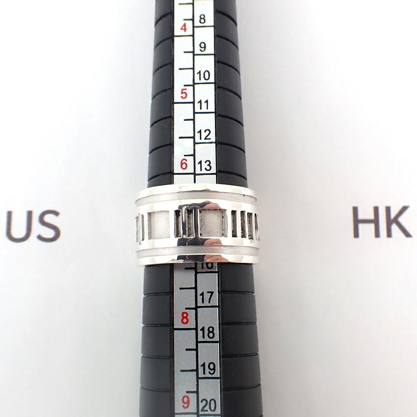 [Used] TIFFANY 925 Atlas Wide Ring / Size 14 / J45-1